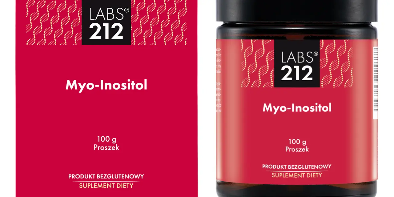 Suplement diety LABS 212 Myo-Inositol w proszku, 100g. Dowiedz się, inozytol co to jest i jak działa.