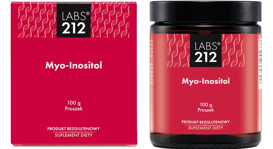 Suplement diety LABS 212 Myo-Inositol w proszku, 100g. Dowiedz się, inozytol co to jest i jak działa.