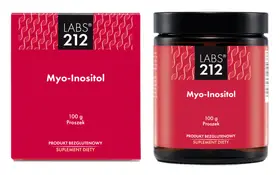 Suplement diety LABS 212 Myo-Inositol w proszku, 100g. Dowiedz się, inozytol co to jest i jak działa.
